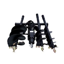 BRAND NEW! SKID STEER: Auger with 3 bits 9”/12”/18” 