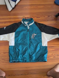 Florida Marlins MLB Zip-Up Windbreaker Jacket