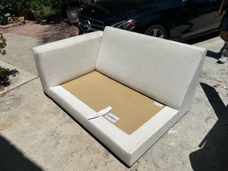 Small Couch (Comes with cushions and pillow they are being cleaned)