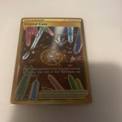 Pokémon Trainer Crystal Cave Gold 230/203