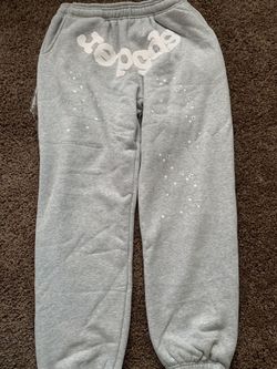 Grey Spider Sweatpants