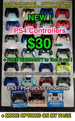 🟢 LOCAL: Playstation PS4 Controllers + VARIETY for Phone Case Sony PS5 Console Microsoft XBOX One PC Nintendo Switch Games Wii Remote Mouse PS1 PS2 s
