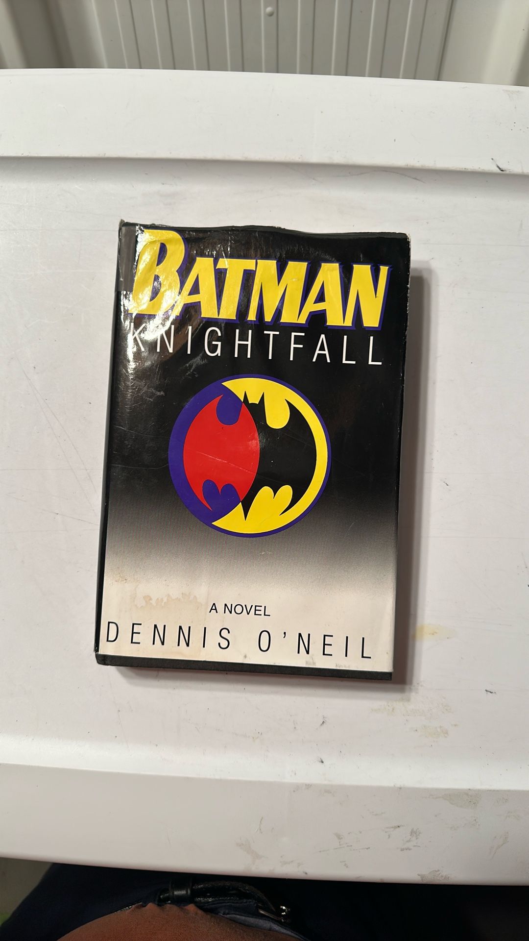 Batman Knightfall a novel by Dennis O’Neil