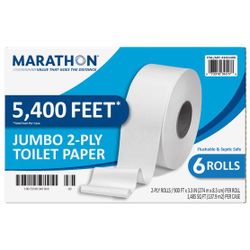 Marathon Toilet paper commercial jumbo rolls