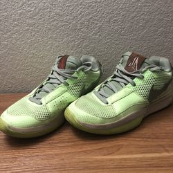 Nike Ja 1 Halloween Zombie (Lime Blast Color-way) Big Kids Size 7.5