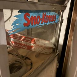 Sno Konette Snow Cone Machine Ice Shaver