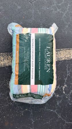 Lauren Ralph Lauren Reversible Yarn Dye Pillows -Twin Pack