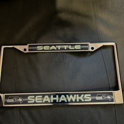 Seattle Seahawks License Frame