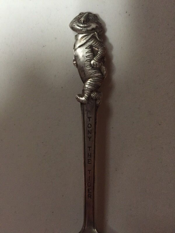 1965 tony the tiger silver spoon