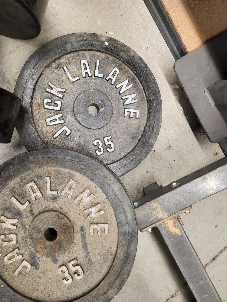 35s Gym Weights $70 Pair Jack Lalanne 