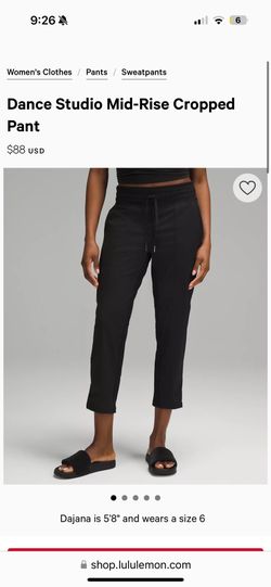 Lululemon Crop Dance Studio Pants