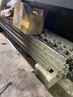 Metal Rollers 15 Feet Long.