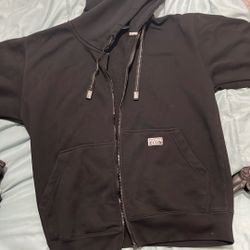 Black Pro Club Hoodie :Medium