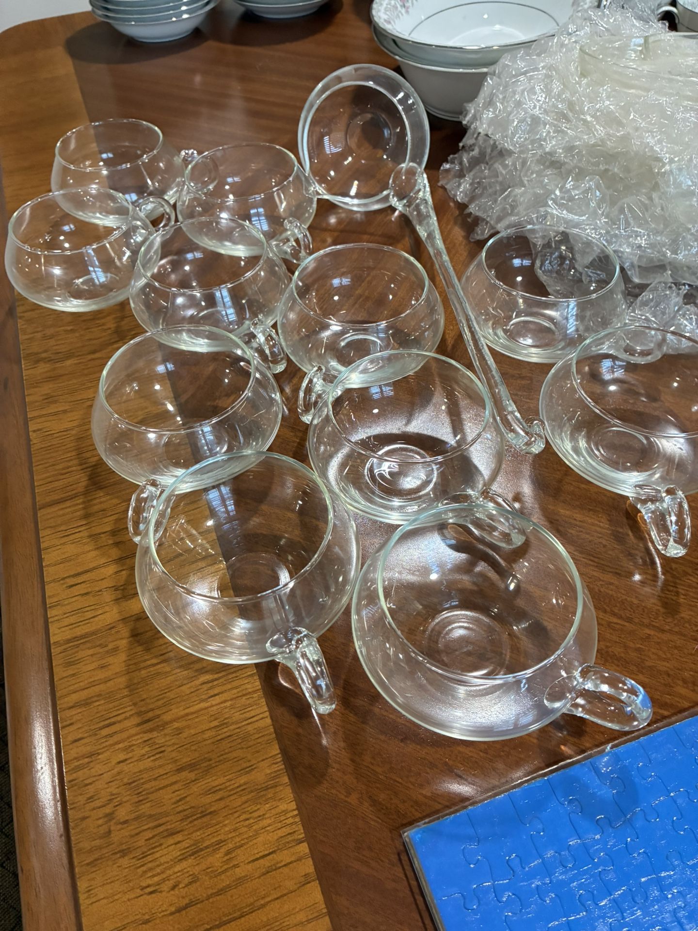 Punch Cups With Ladle