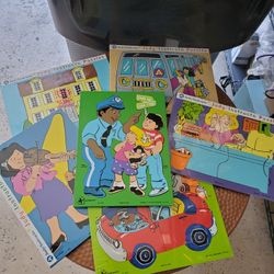 Judy Instructo New Wooden Puzzles. Each