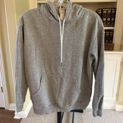 H&M light gray sweatshirt hoodie