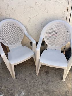 Patio chairs