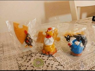 LOONEY TUNES 3 Figures Sealed in Original Package 1995 Vintage Sonric's México $60