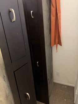 Dark Brown Storage bed Queen, Furniture of America