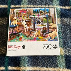 Dog Days 750 Puzzle Pieces 