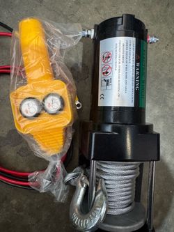 1500 Lb. Capacity 120 Volt AC Electric Winch