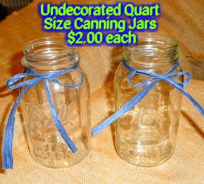 Canning Jars(Undecorated)