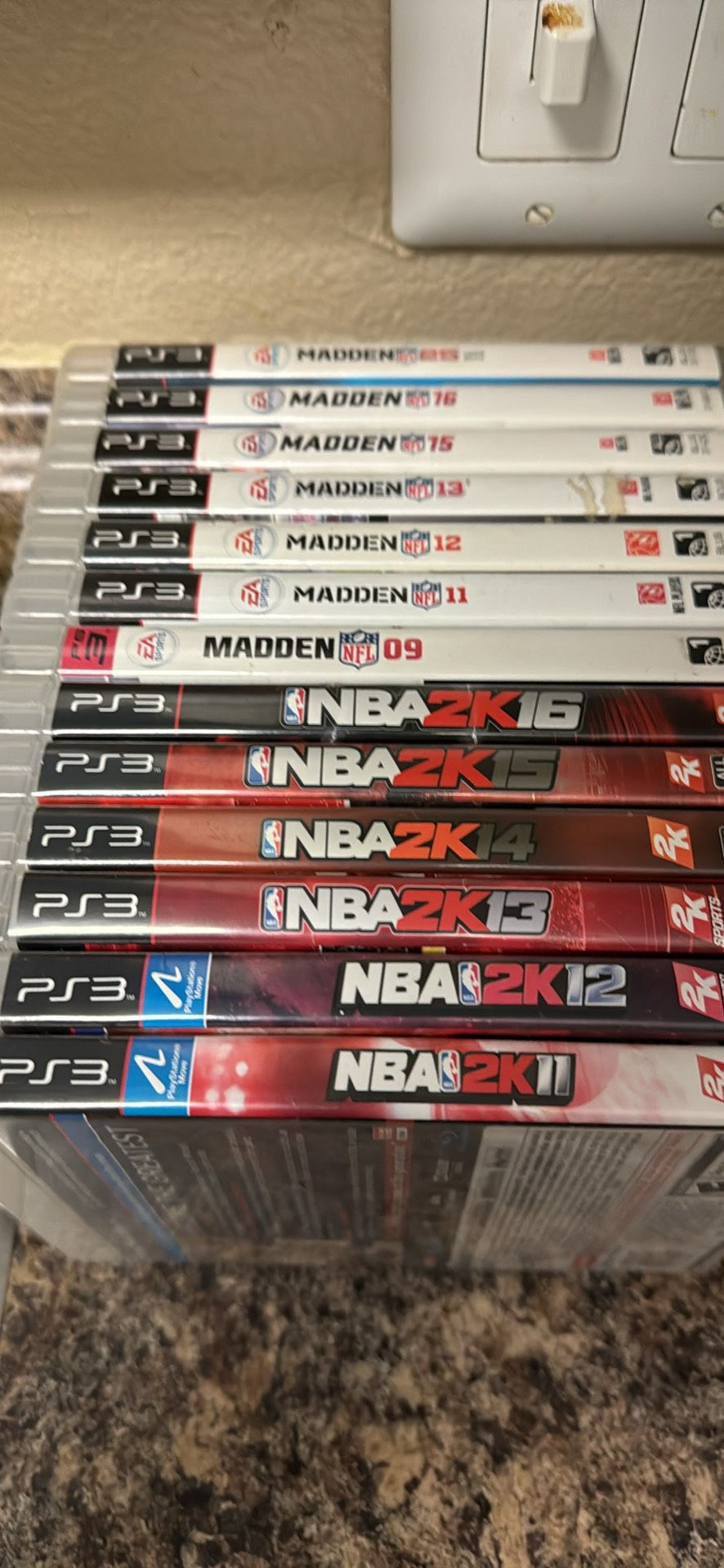 PS3, PS4, and PS5 Games