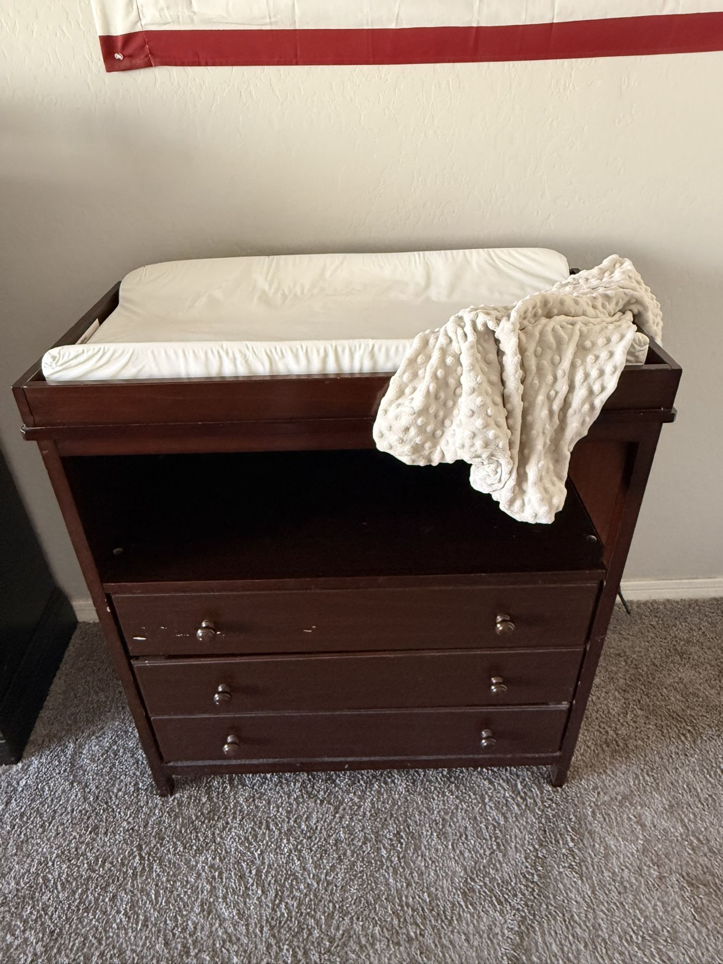 Wooden Changing Table