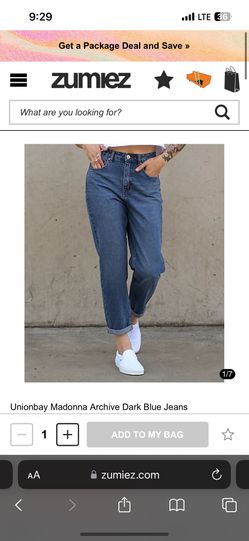 Unionbay Madonna Archive Dark Blue Jeans