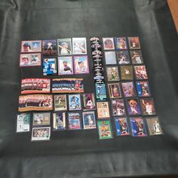 Baseball, Basketball And Football Cards