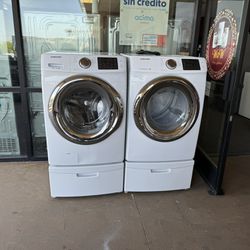 Nice Used Samsung Washer And Electric Dryer Set