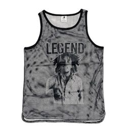 Zion Rootswear Legend Bob Marley mesh tank top Men size S 