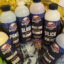 Car detailing/ cleaning solutions Designed by automotive scientist