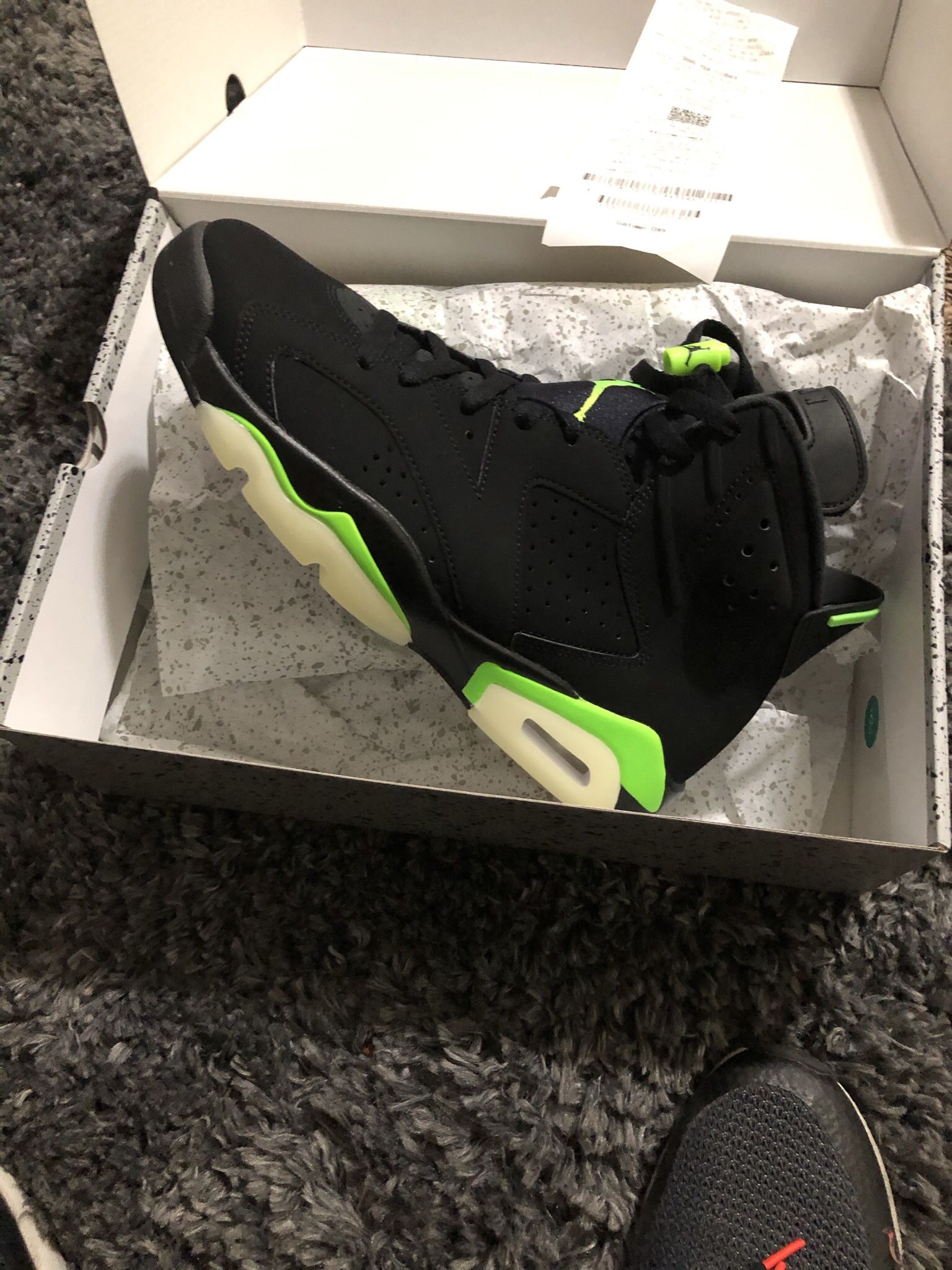 Jordan 6 Retros Electric Green