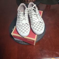Checkerboard Vans 