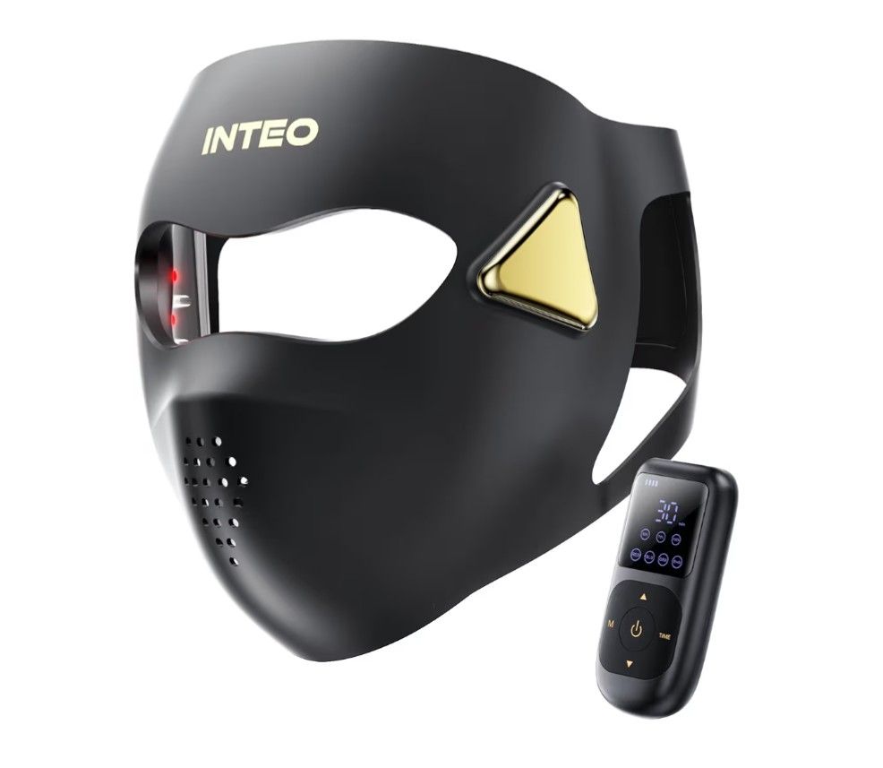 Red Light Therapy for Face, 4D Red Light Therapy Mask with 4 Color Light Modes