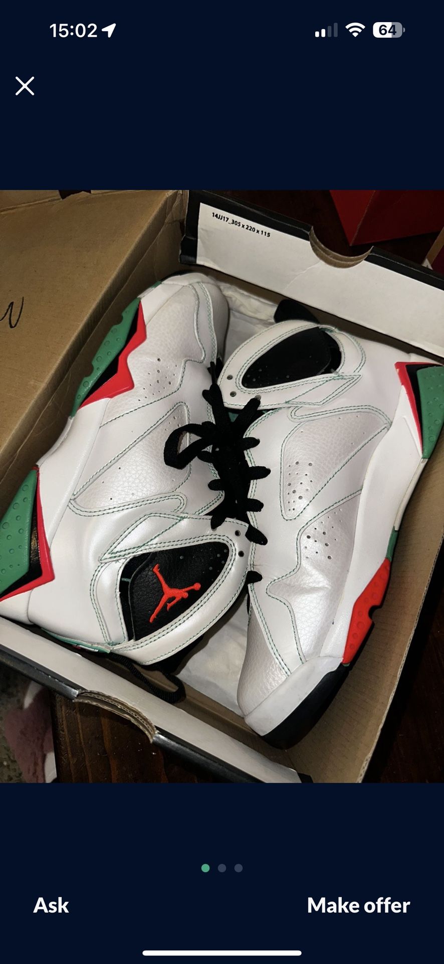 Jordan 7 ‘Verde’