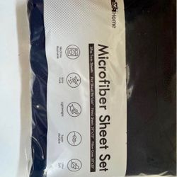 Microfiber Queen And Twin Set 