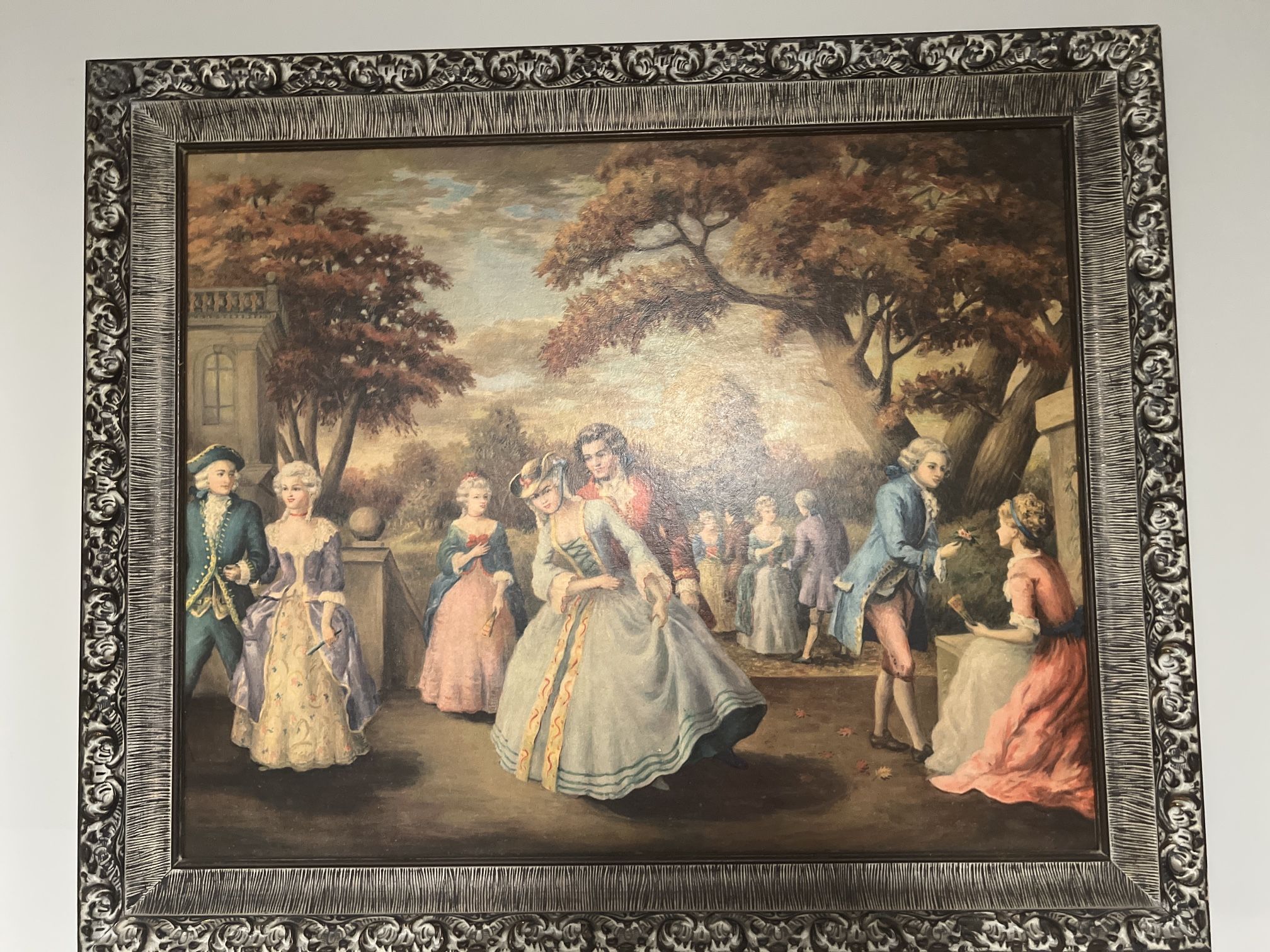 Beautiful Victorian style litho print