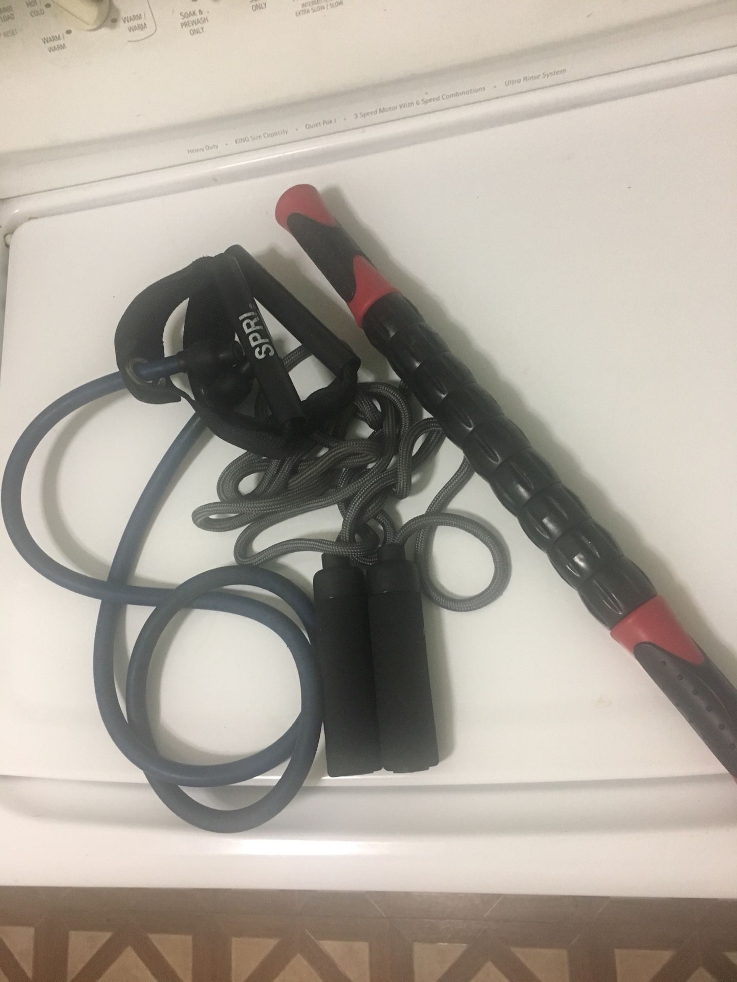 Lot of exercise items