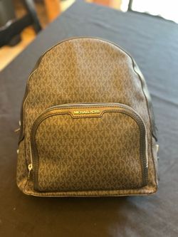 Michael Kors Signature Logo Backpack