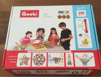 Giant Goobi Magnetic Construction Set - 400+ Pieces!