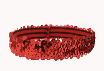 Red headband