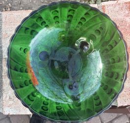 About 6”X6” Emerald Green Bow 10.00 