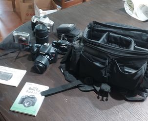 Canon rebel plus 3 other canon cameras