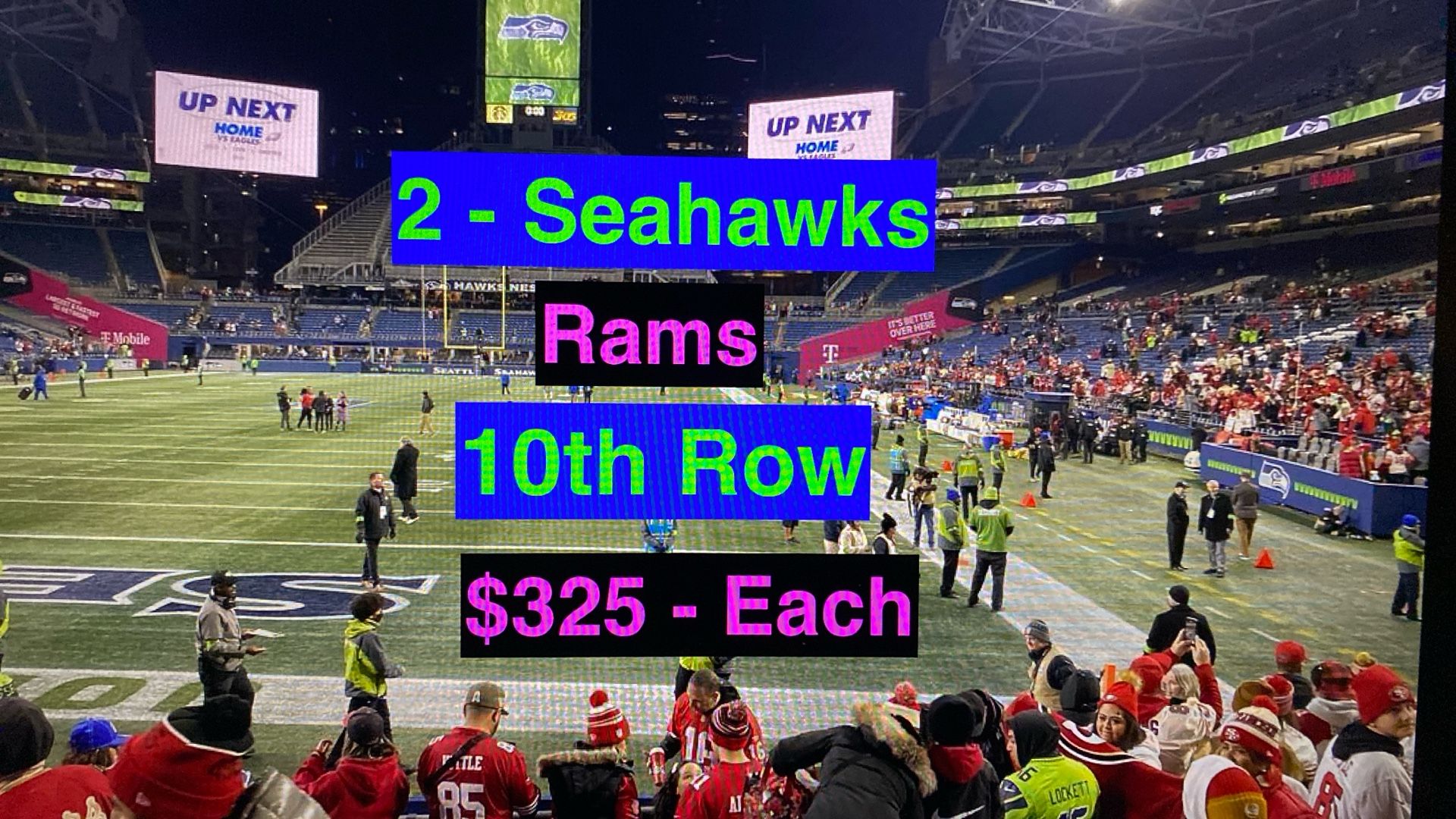 Seahawks Rams Tickets