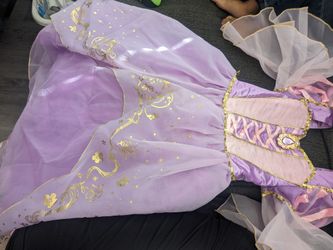 Little Girls Halloween Costume Tangled Rapunzel 