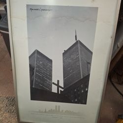 Twin towers print