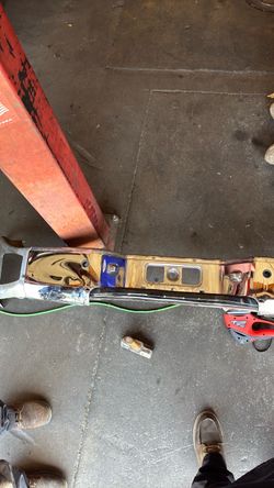 07 Nissan Armada Chrome Rear Bumper
