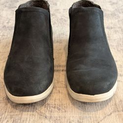 Olukai Hawai'iloa Manu Hope Women's Waterproof Booties Lava Black 8.5